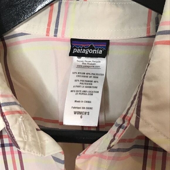 Patagonia Sz 6 Long Sleeve Overcast Shirt - Picture 4 of 6